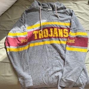 Victoria's Secret Pink - USC Trojans Oversized XS Sweatshirt